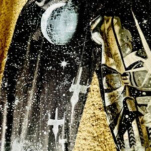 Women’s Size Medium Star Wars Collector Leggings with Gold Flecks